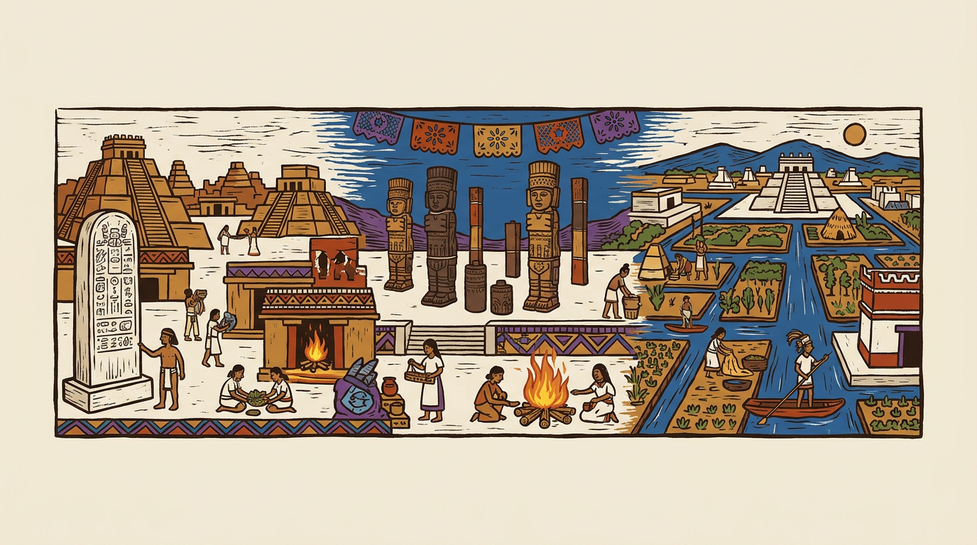 ¿Qué fue primero: mayas, toltecas o aztecas? La línea del tiempo sin enredos